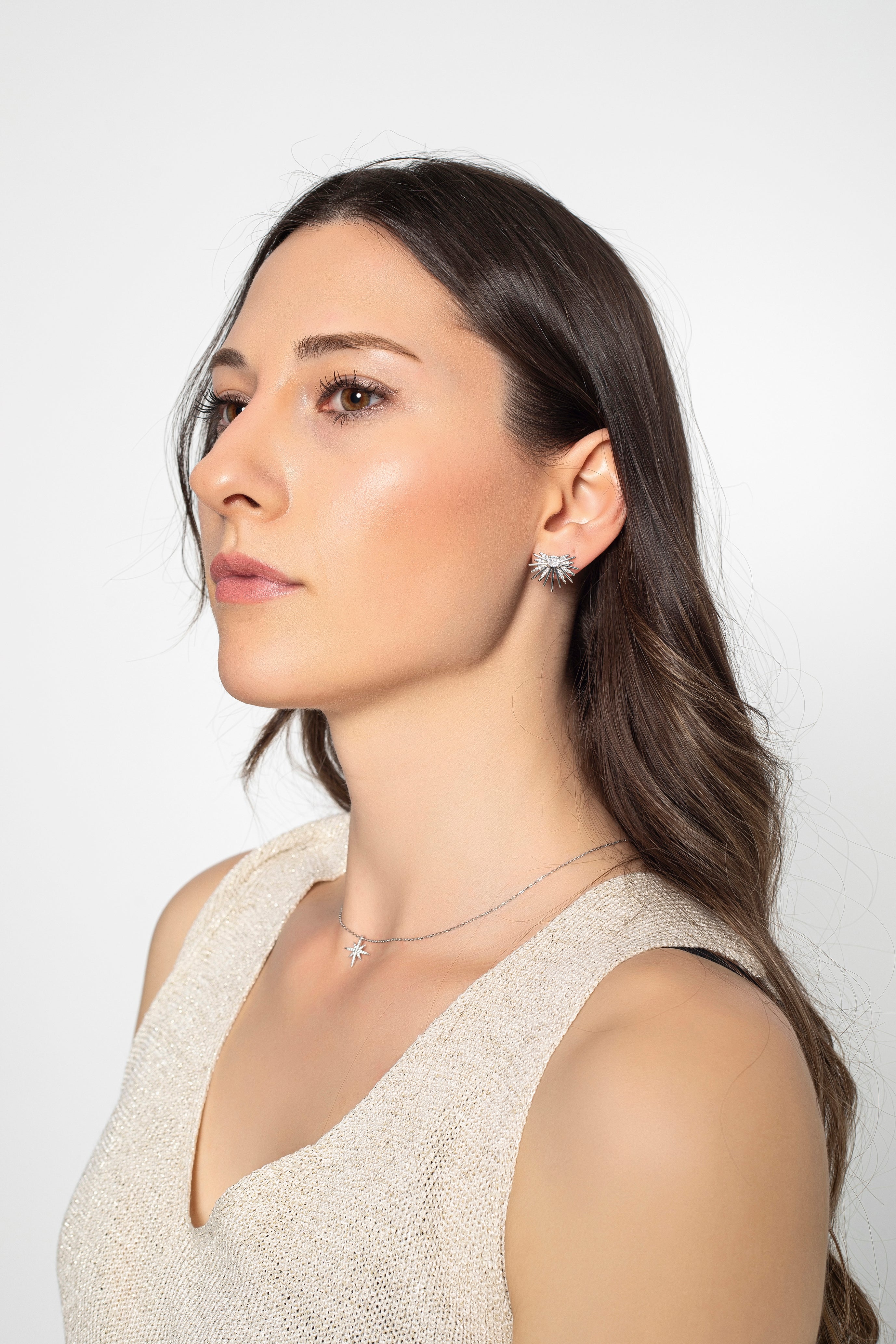 Boucles d'oreilles étoile